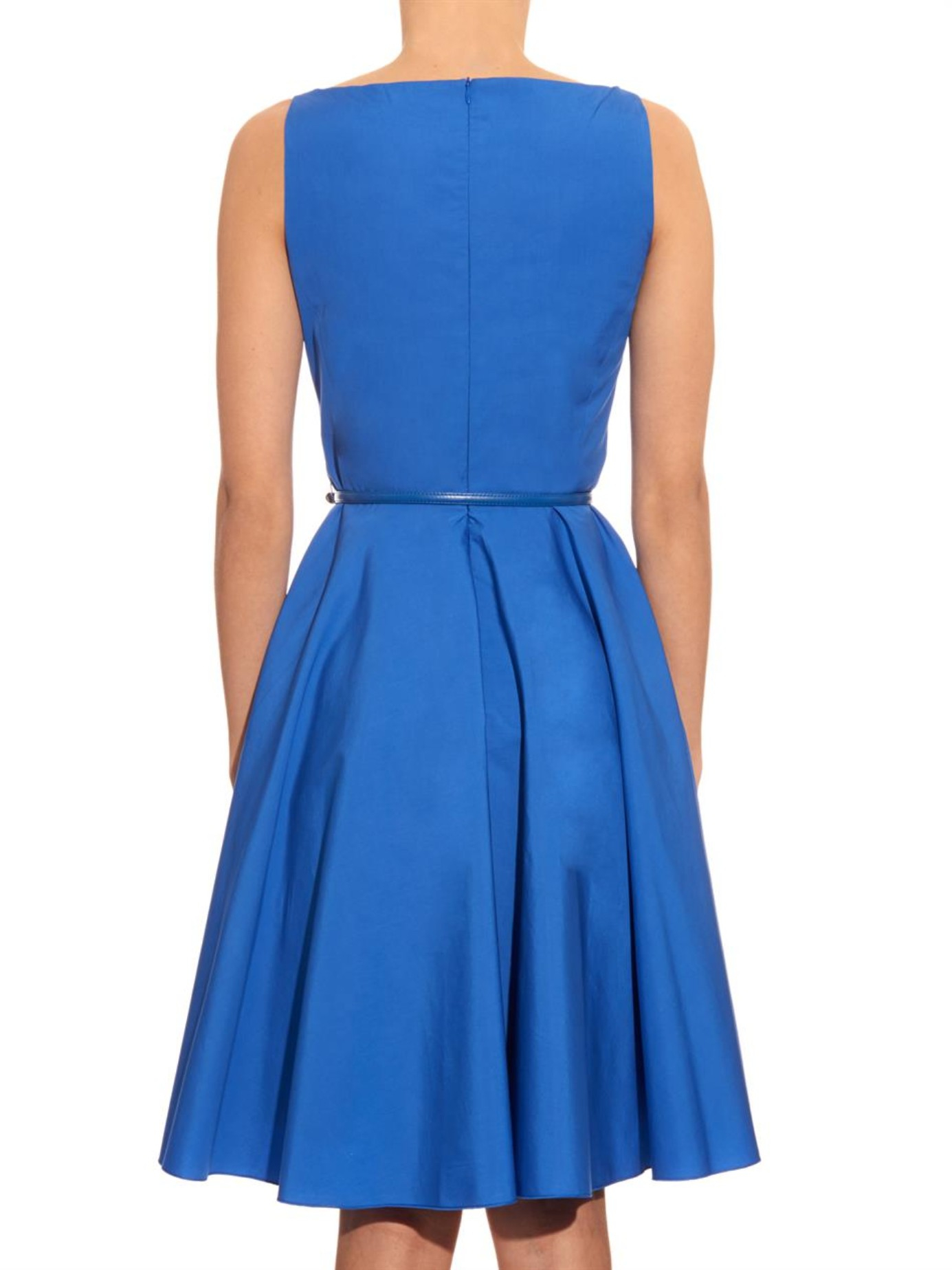 max mara studio blue asiago dress product 4 731764619 normal