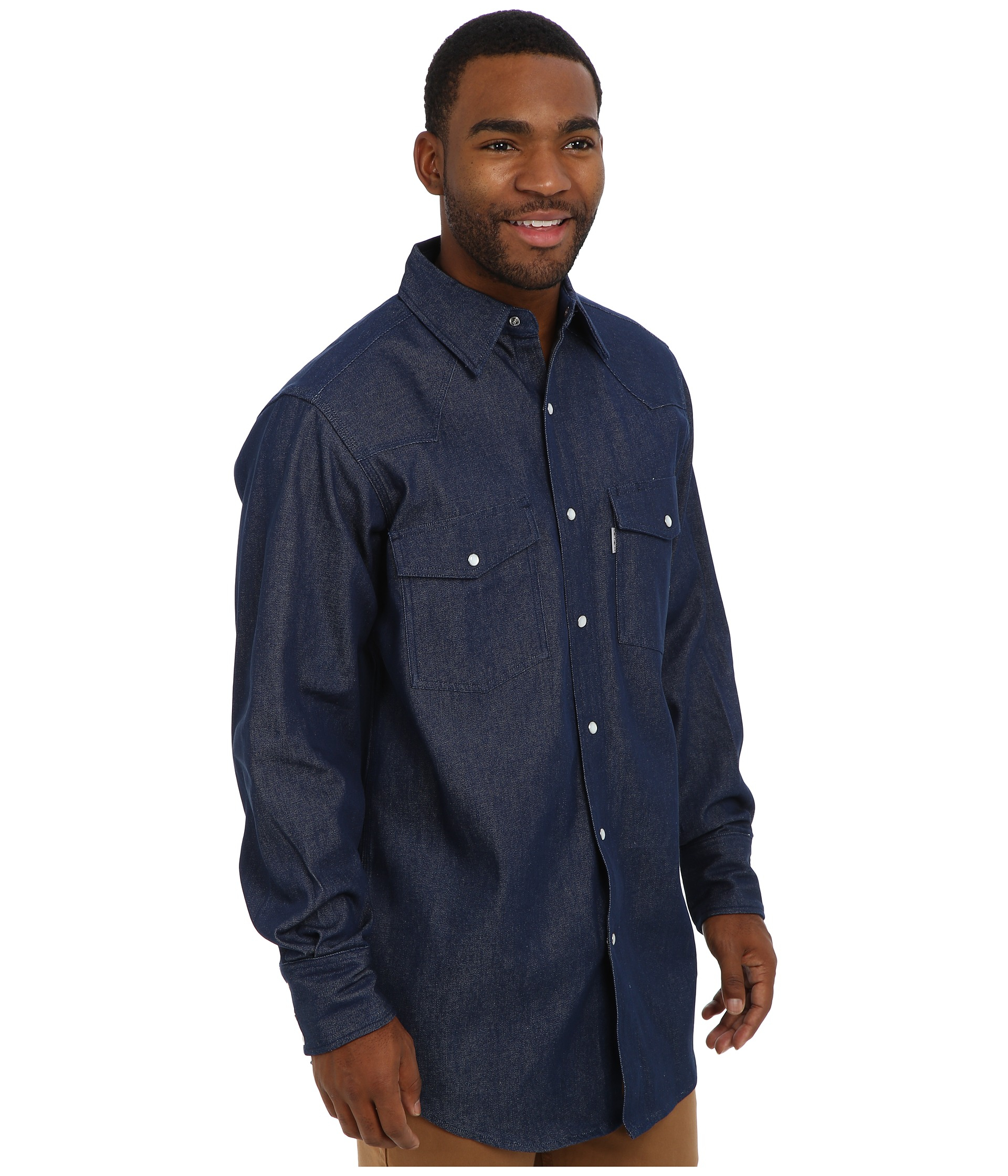 carhartt ironwood denim work shirt