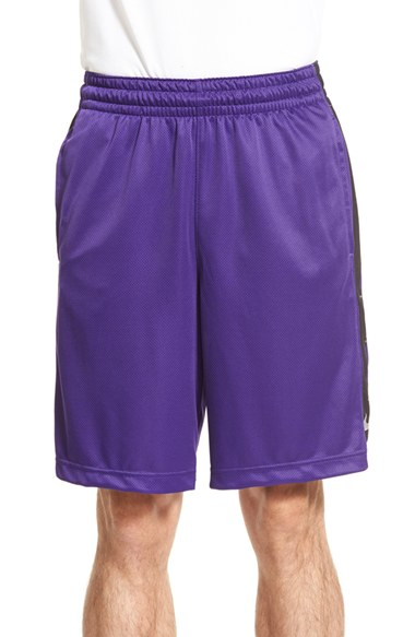 purple nike elite shorts
