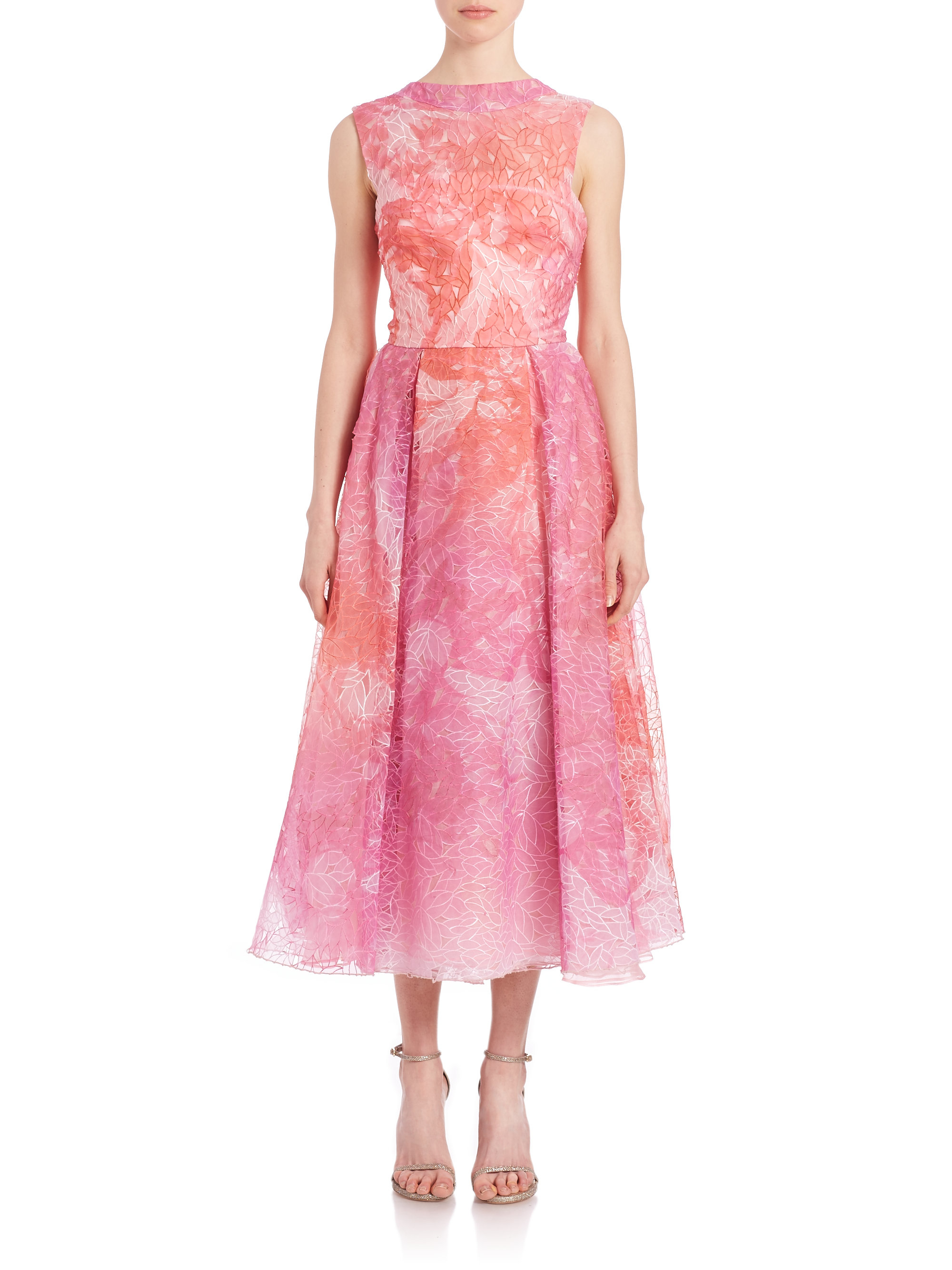 Organza Fl Swing Dress Organza Fl Swing Dress