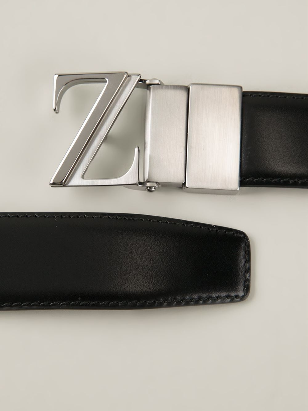 Ermenegildo Zegna Logo-Buckle Belt