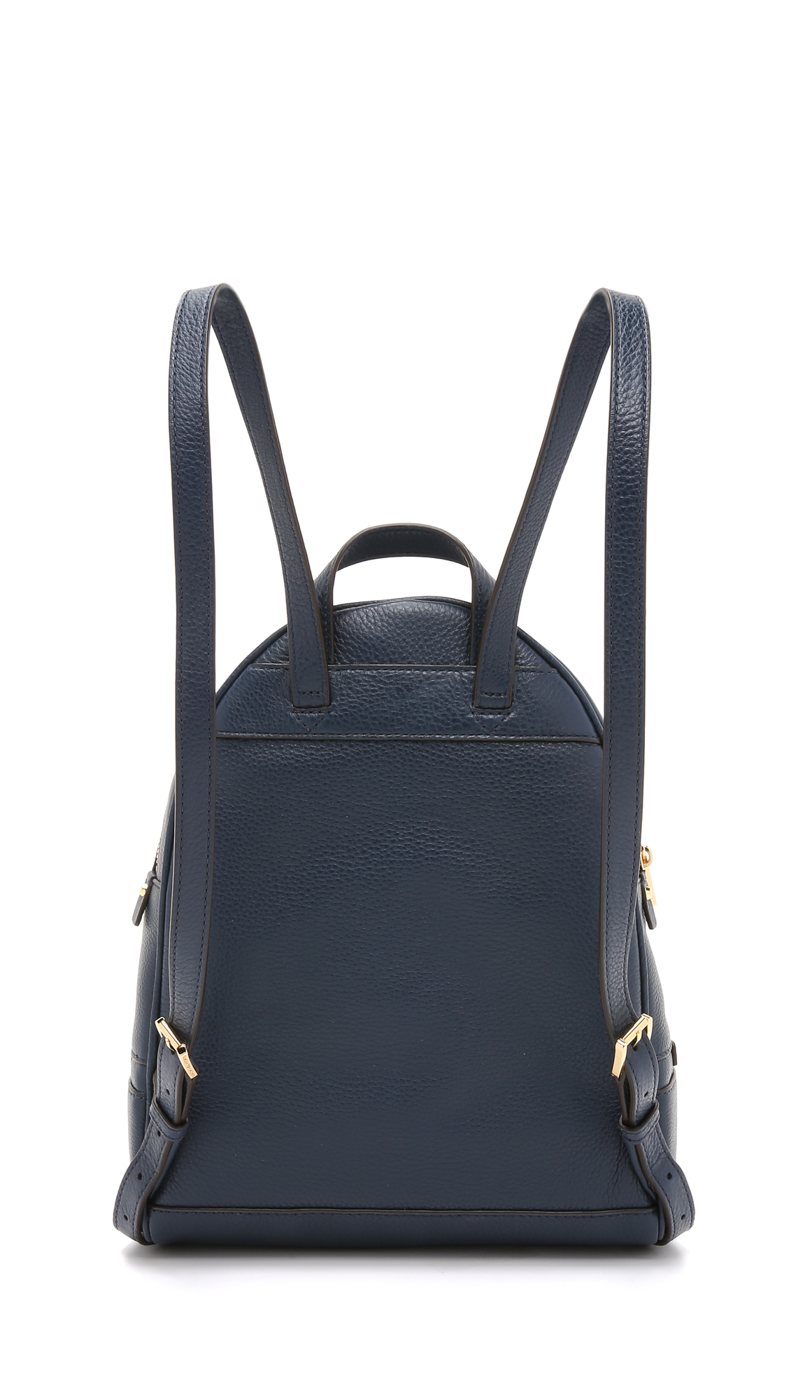Michael Kors Rhea Zip Backpack Medium Chambray Blue Travel School Bag -  Michael Kors bag - 889154522831