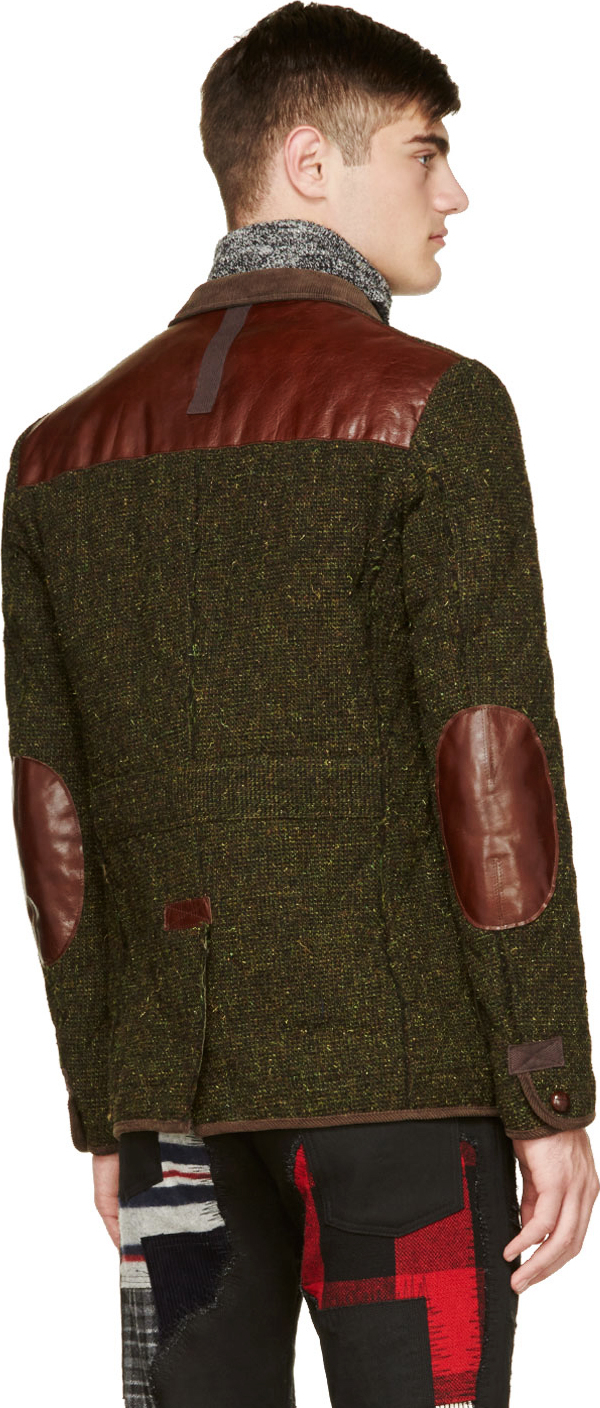 Tweed smoking jacket Clearance