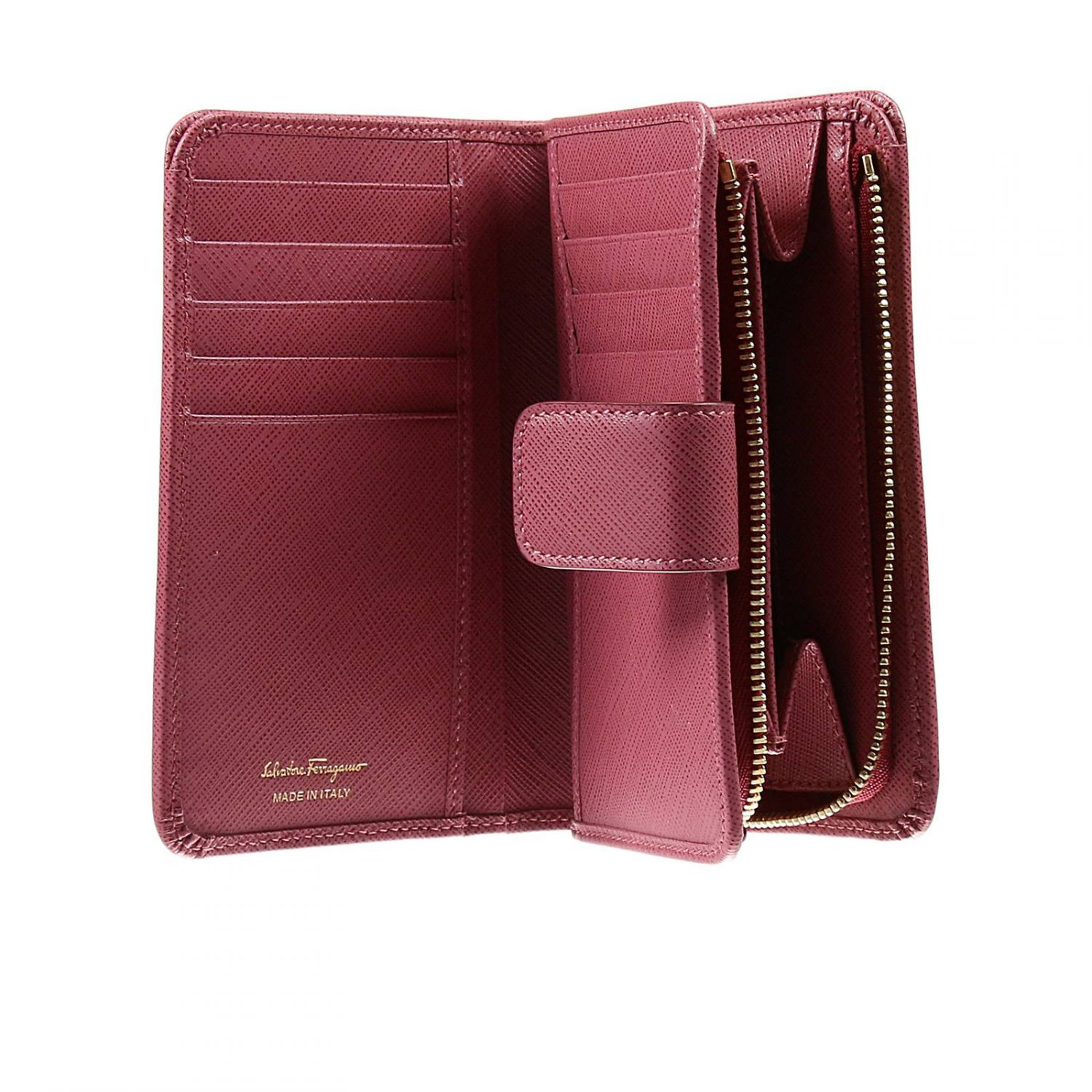 Ferragamo Wallet in Pink - Lyst