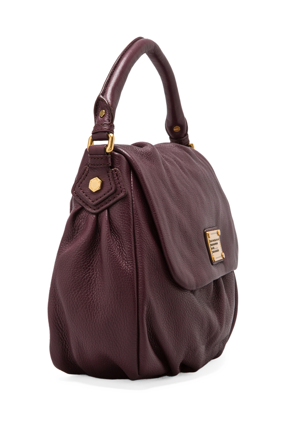 Marc By Marc Jacobs Classic Q Lil Ukita Shoulder Bag in Wine in Purple - Lyst