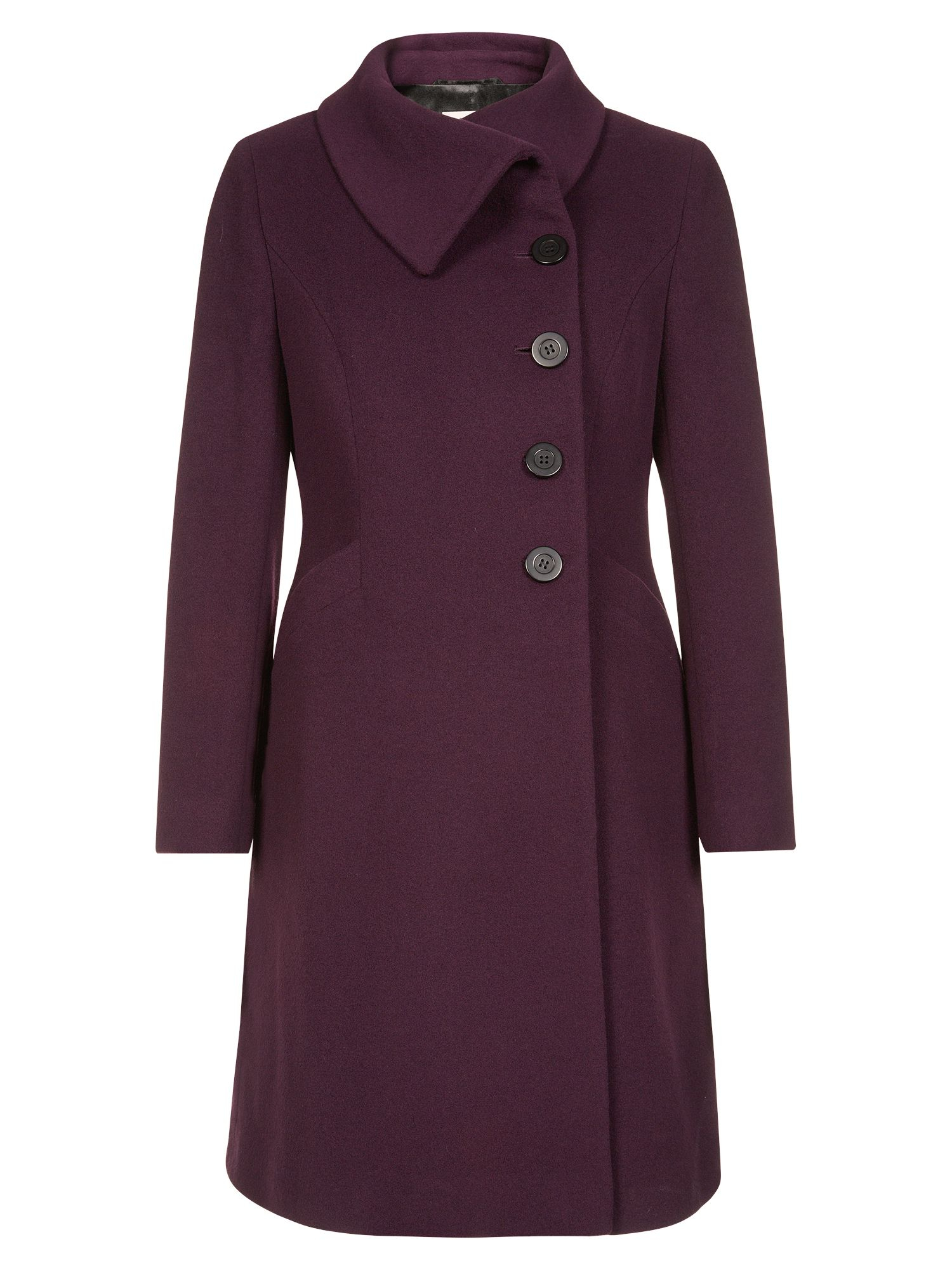 Precis petite Plum Asymmetric Coat in Purple | Lyst1500 x 2000