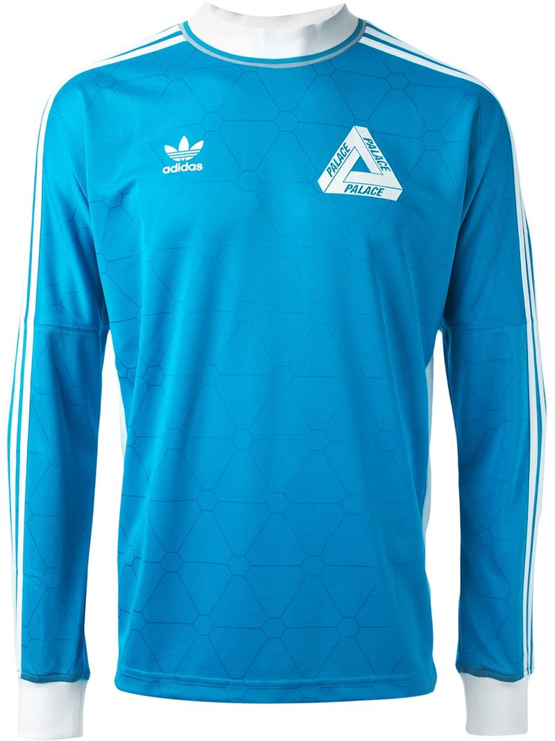Palace Long Sleeve T-Shirt in Blue for Men | Lyst UK