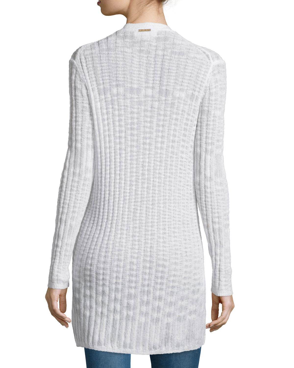 michael kors long cardigan sweater