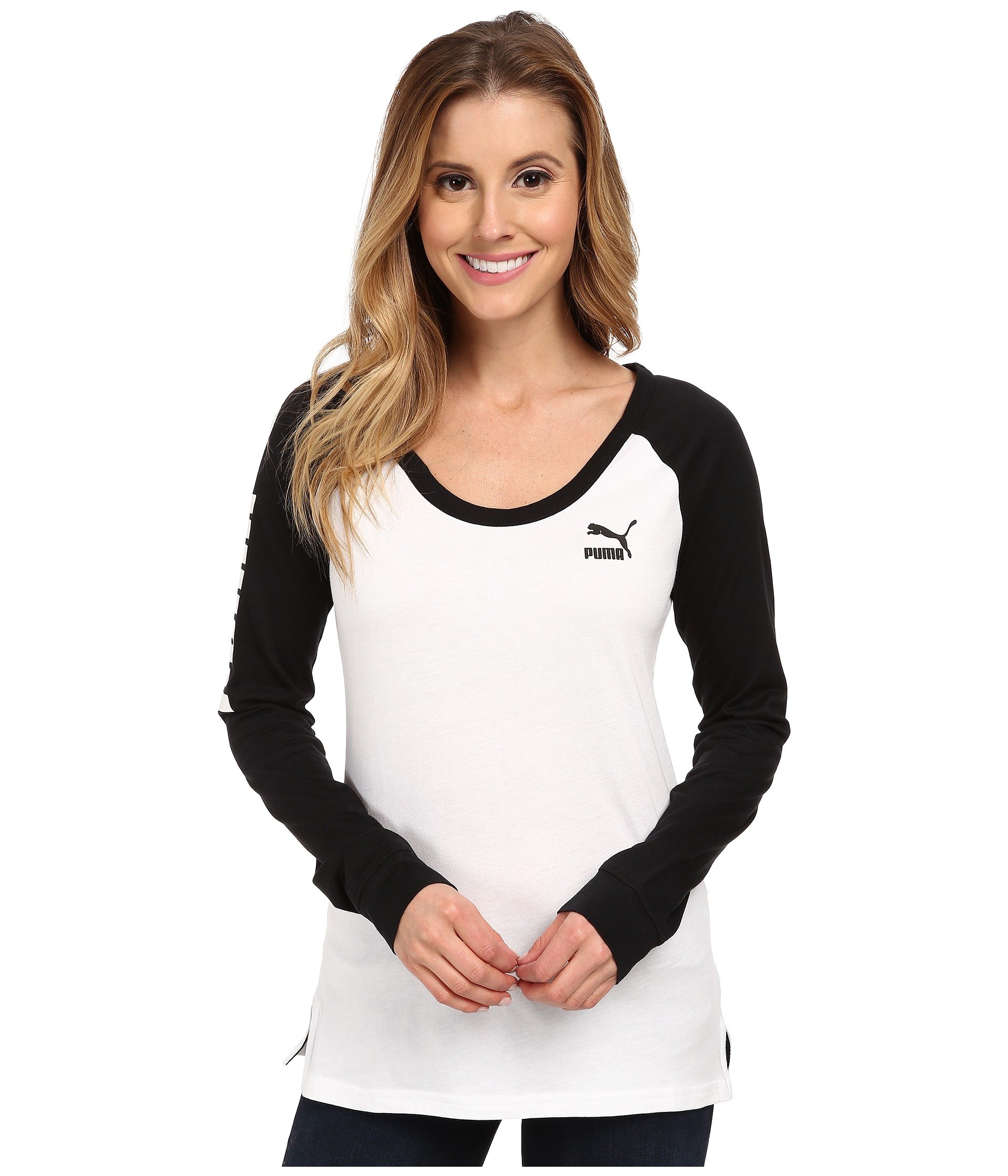 puma long sleeve shirts women's