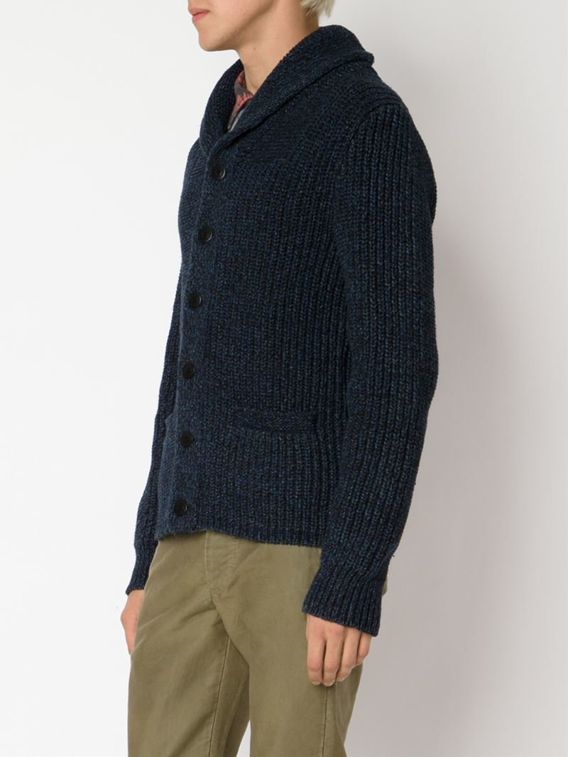 rrl shawl collar cardigan
