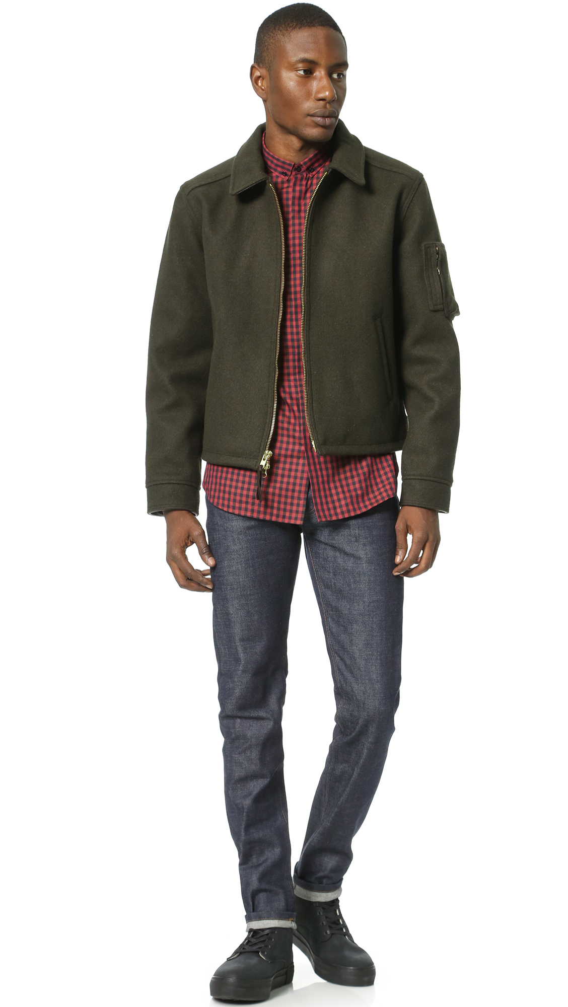 Lyst Golden Bear Loden Eisenhower Jacket in Gray for Men