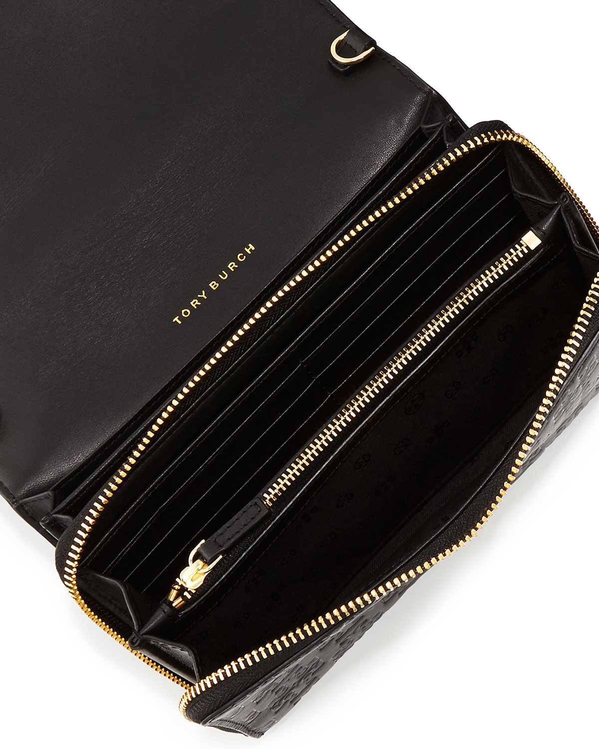 Embossed T Wallet Crossbody Bag Embossed T Wallet Crossbody Bag