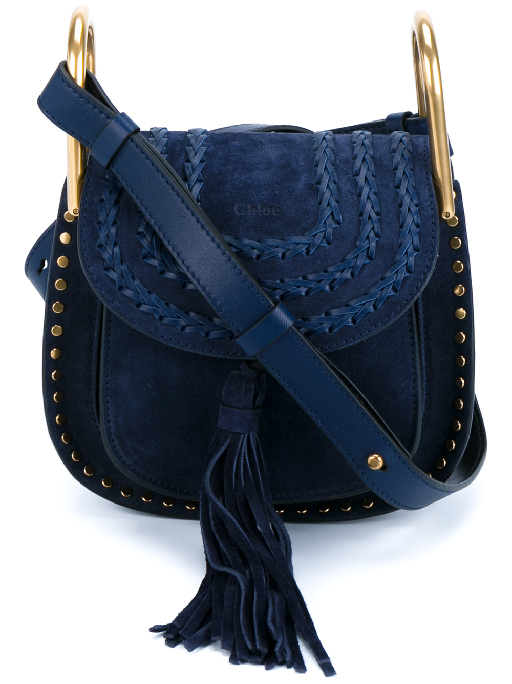 Chloé Mini 'hudson' Crossbody Bag in Blue