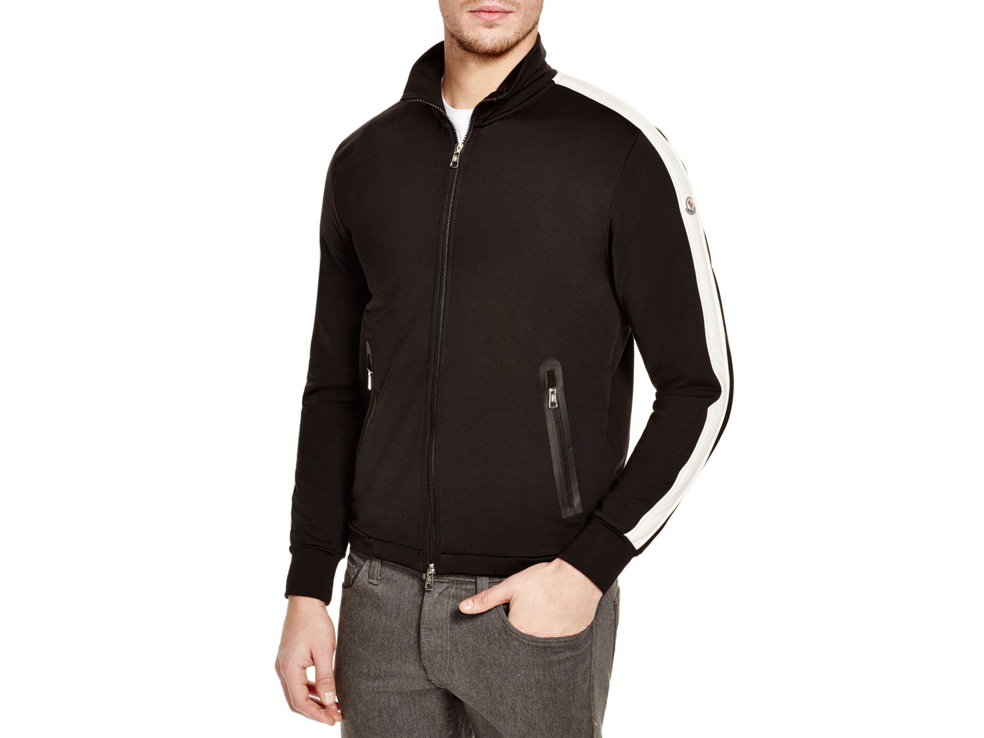 moncler track jacket mens