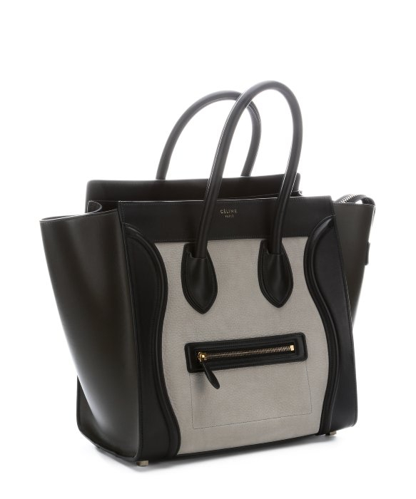 celine grey trapeze bag  