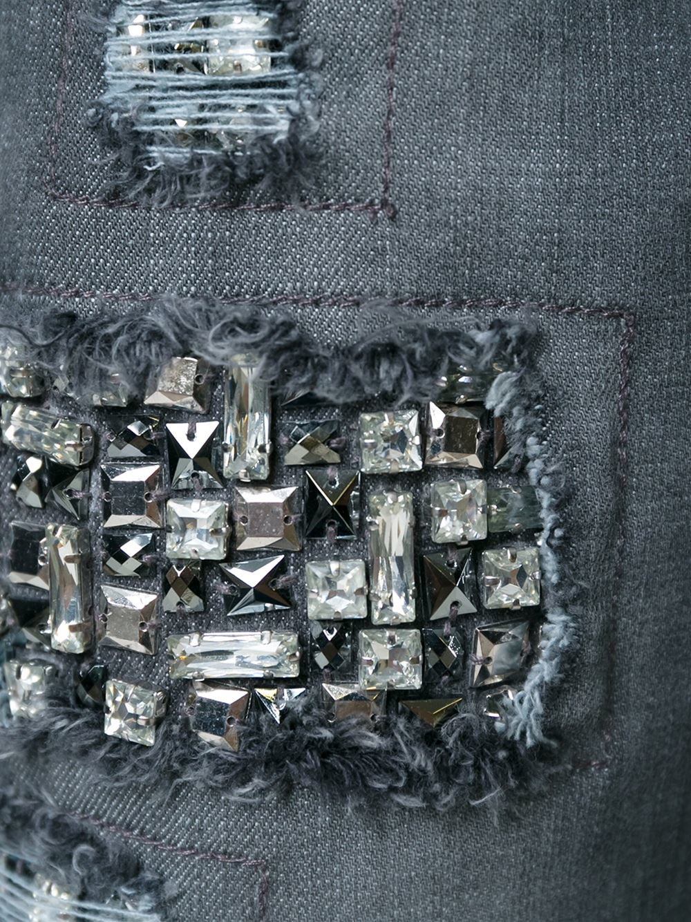 michael kors embellished jeans