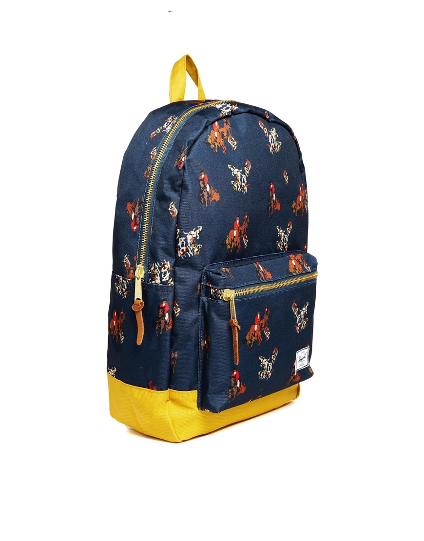 horse print backpack