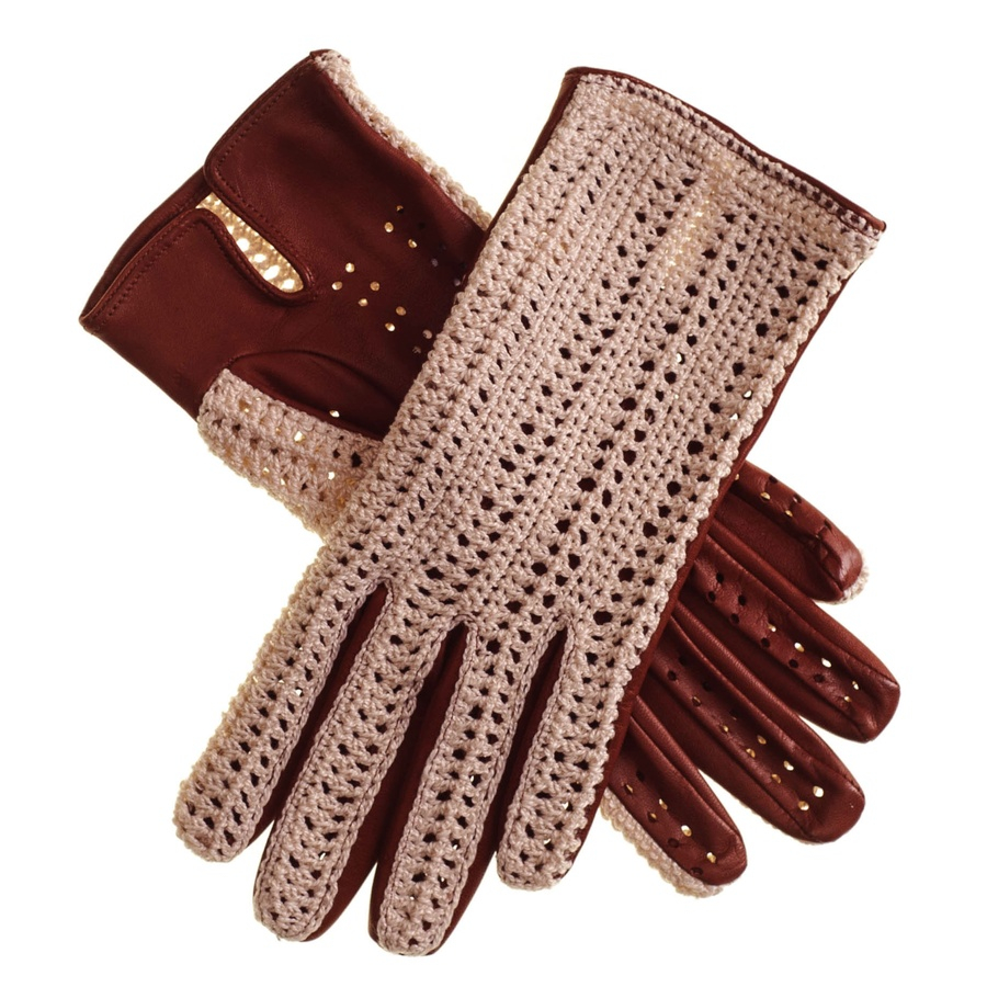 tan leather gloves ladies