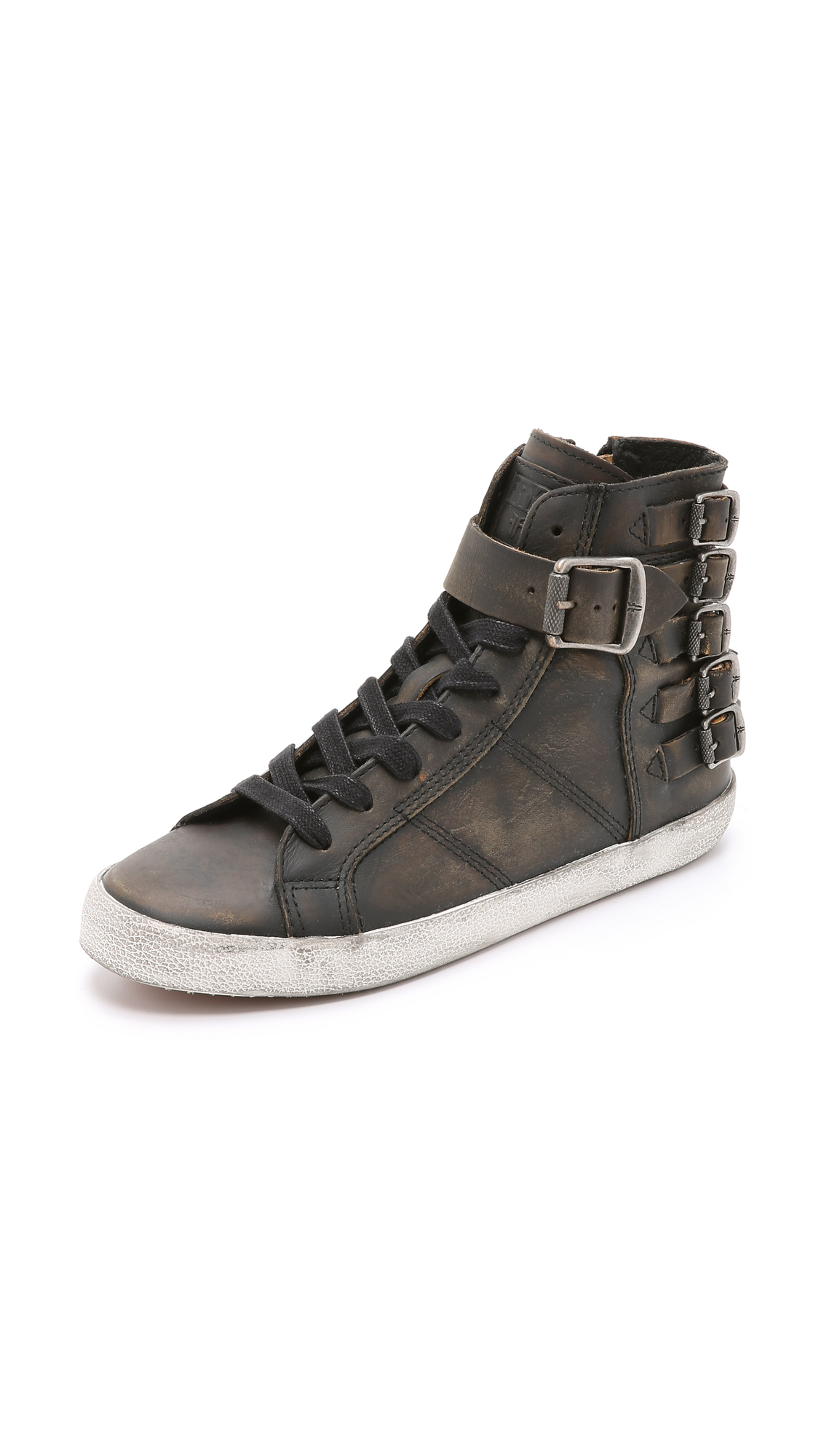 frye high top sneakers
