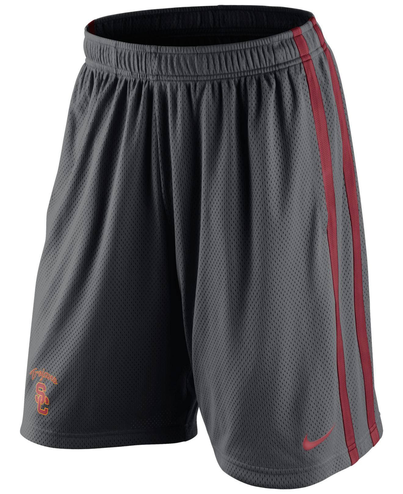 Nike Men's Usc Trojans Varsity Team Issue Shorts in Anthracite (Gray) for Men Lyst