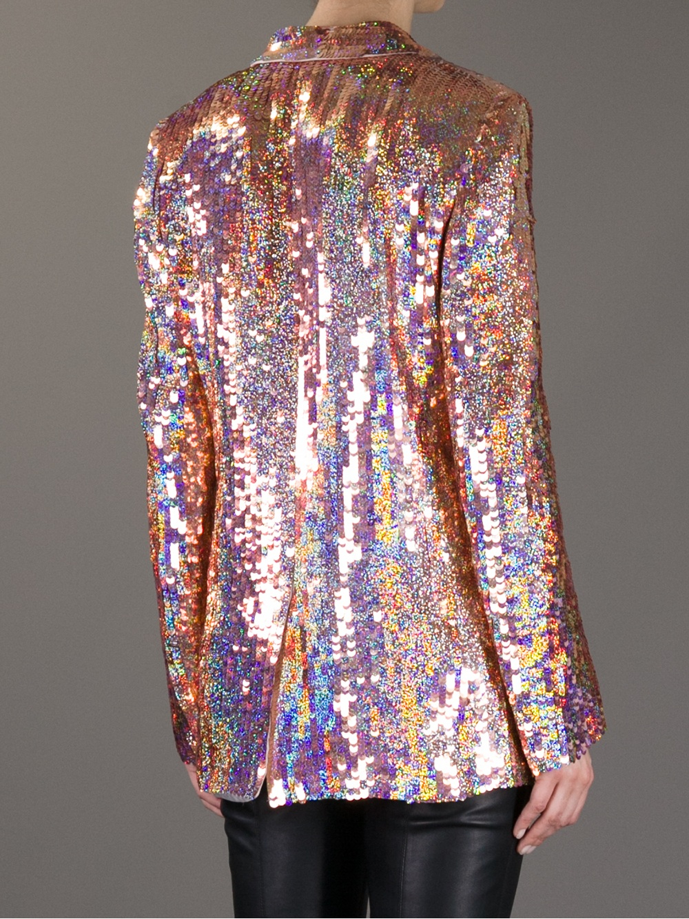 Stella McCartney Sequined Blazer in Pink & Purple (Pink) Lyst