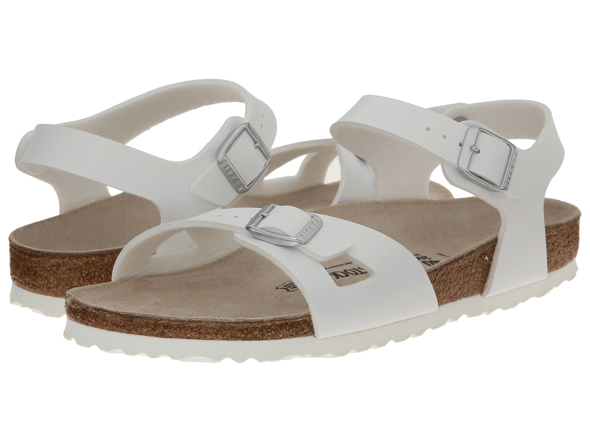 Birkenstock rio white womens Clearance
