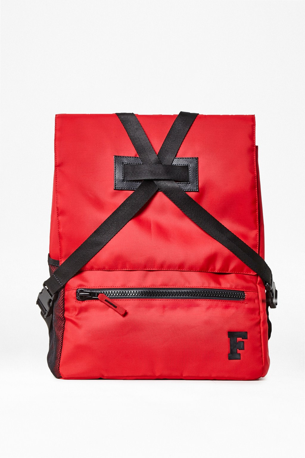 French connection Saxby Nylon Backpack in Red for Men Lyst