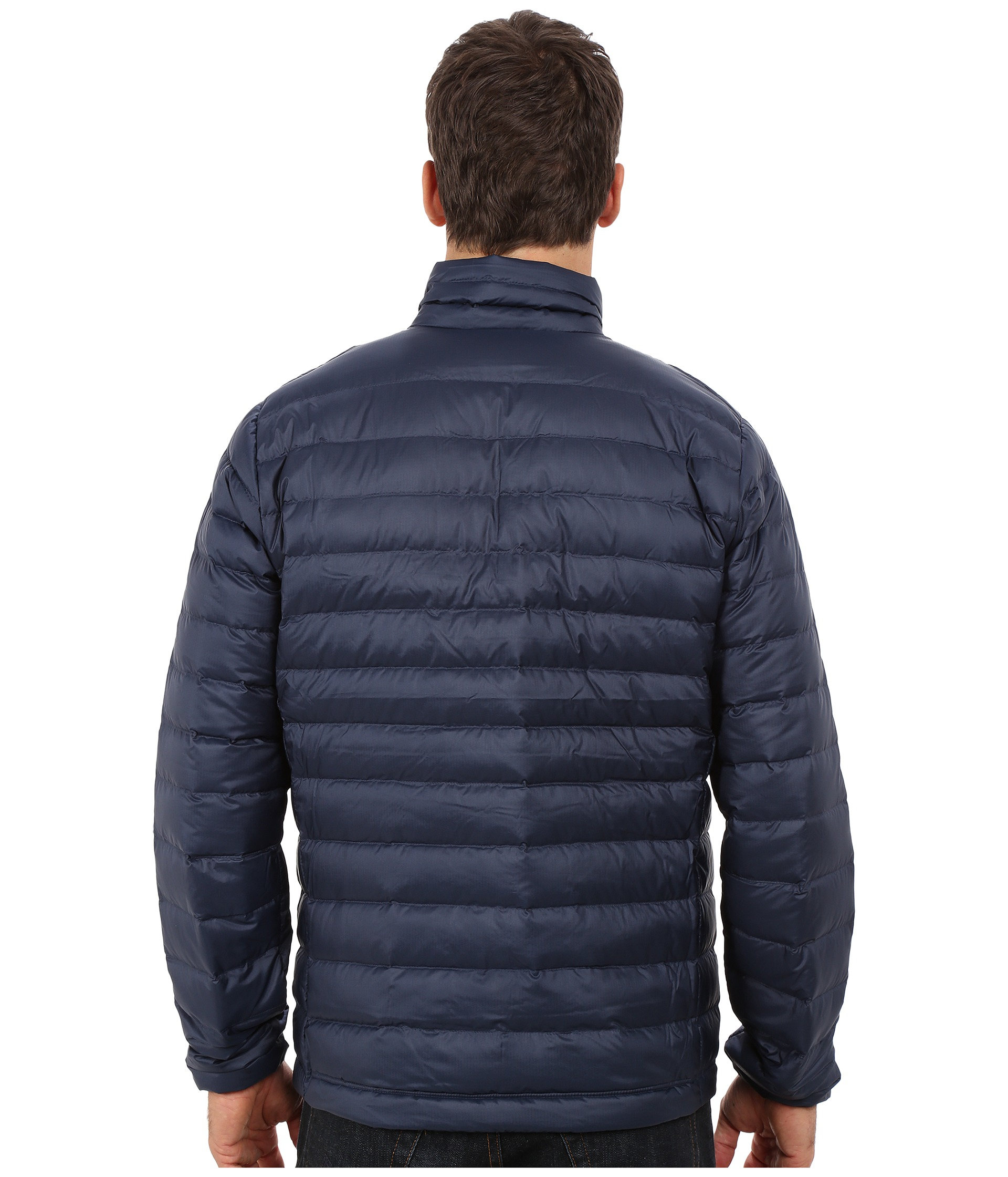 patagonia navy puffer jacket