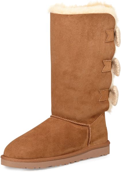 ugg bailey bow tall chocolate ugg bailey bow tall chocolate