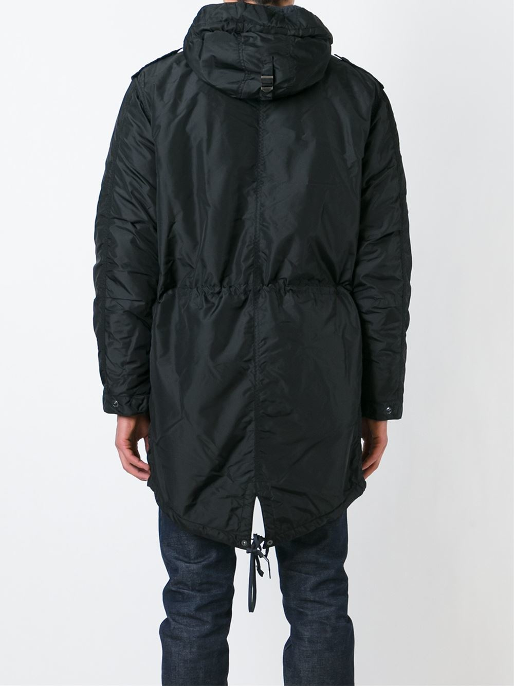 alpha industries rain jacket