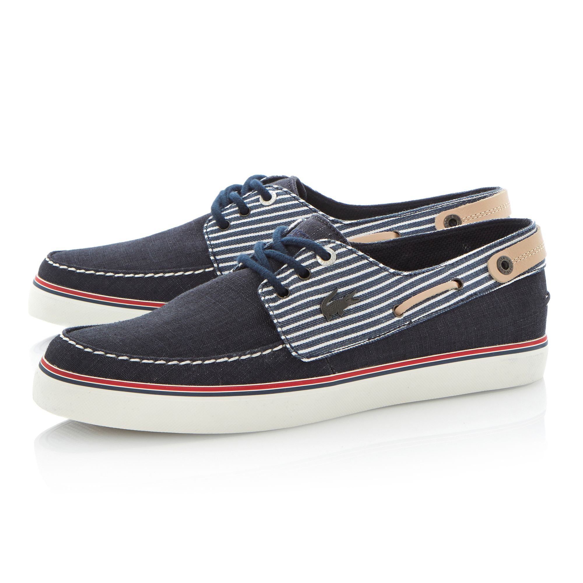 lacoste boat shoes mens