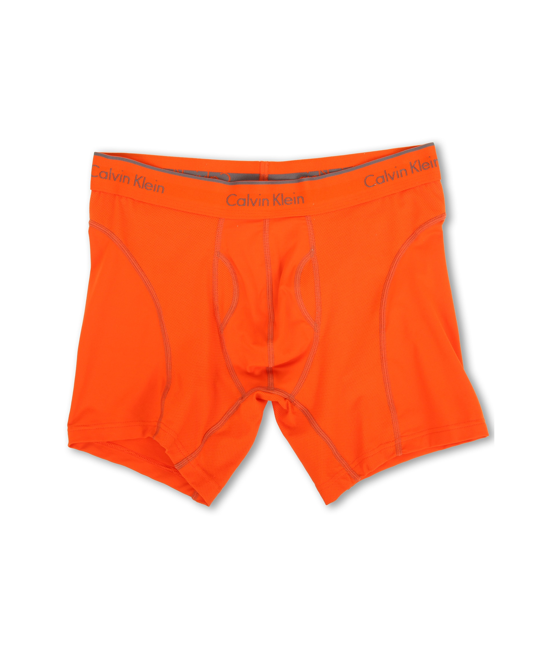 Calvin klein Athletic Boxer Brief in Orange for Men (Clementine) Lyst
