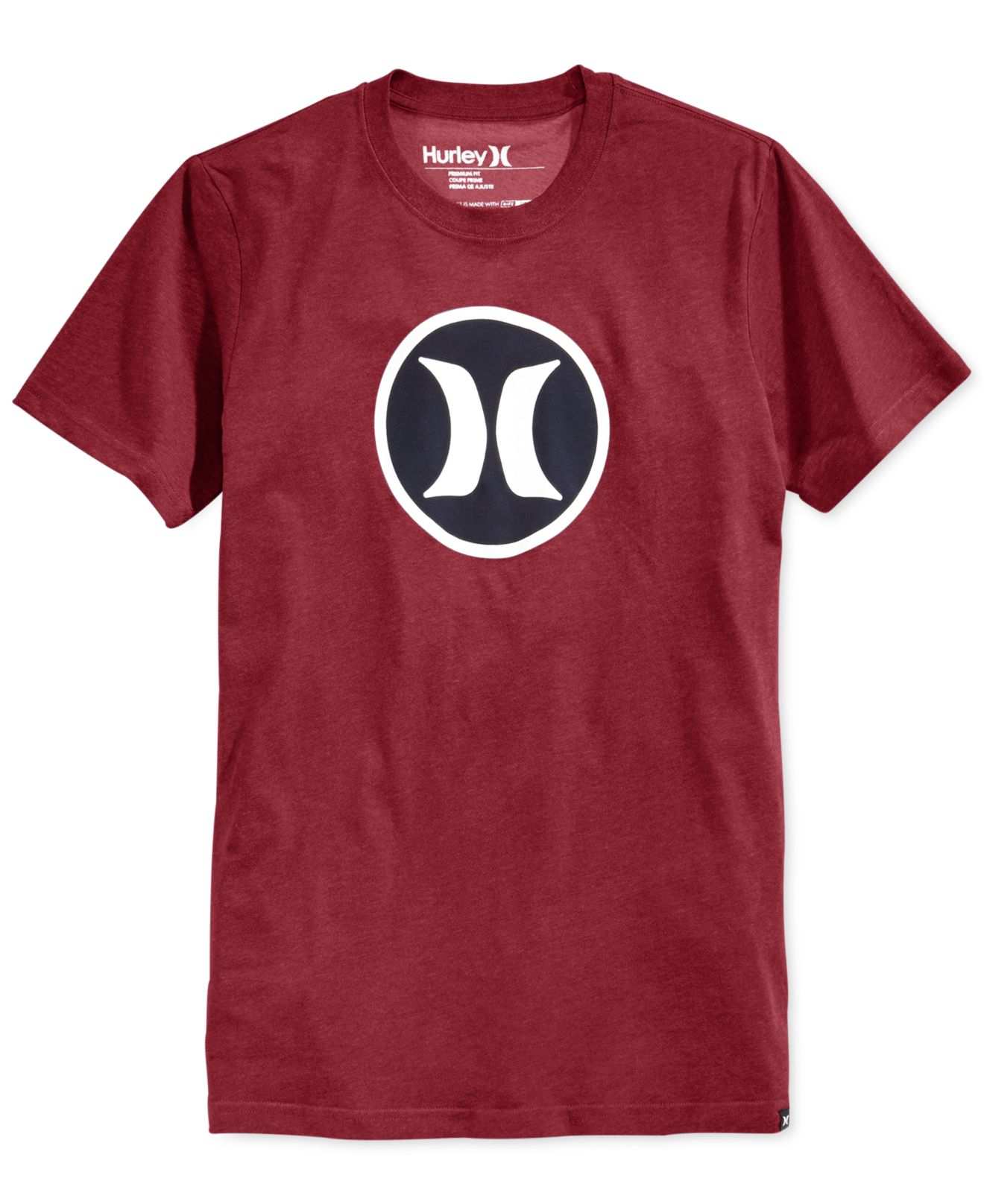 red hurley shirt