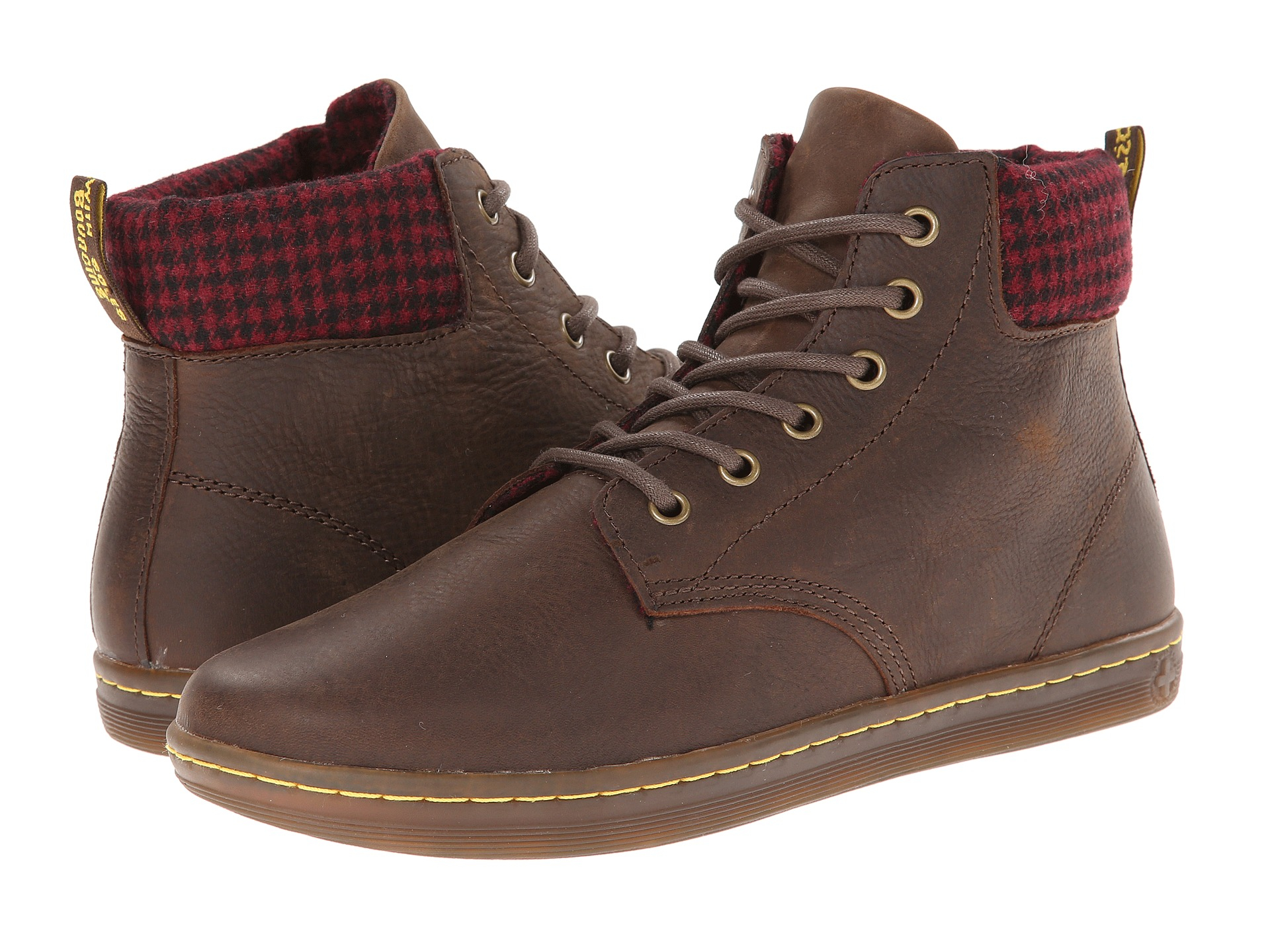 Dr. Martens Maelly Padded Collar Boot in Brown | Lyst