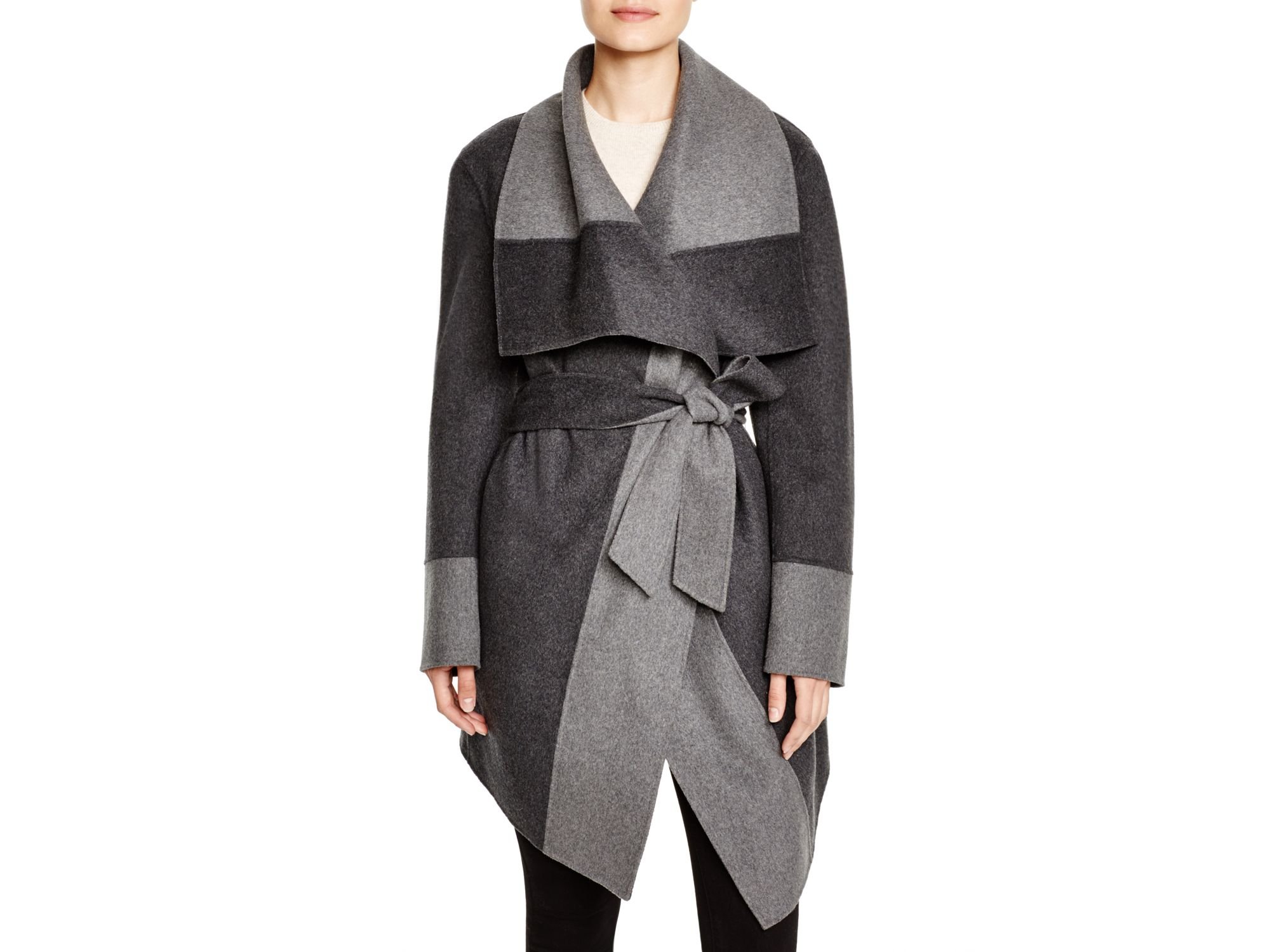 diane von furstenberg wrap coat