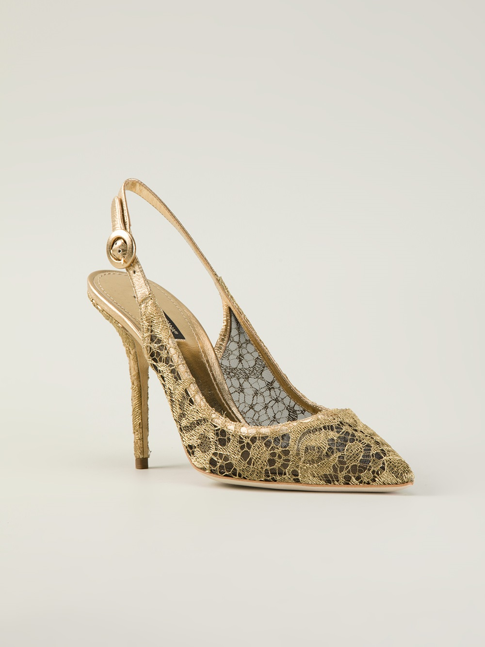 dolce and gabbana lace pumps