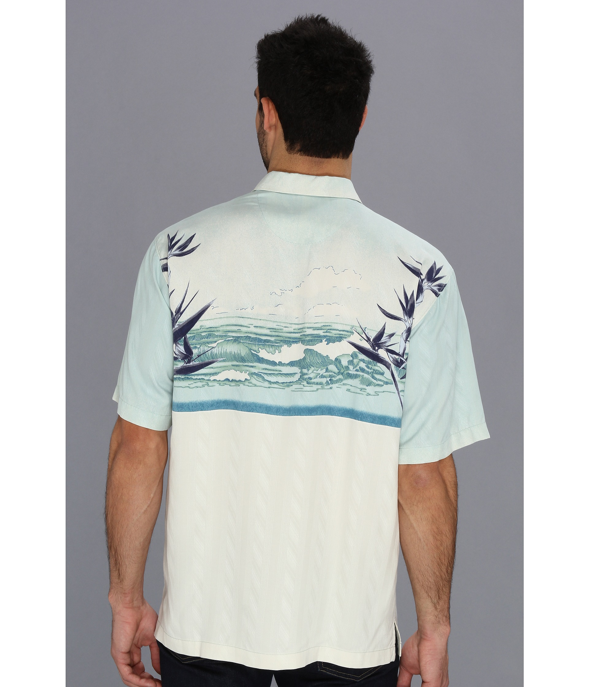 Tommy Bahama Vintage Tides Camp Shirt in White for Men Lyst