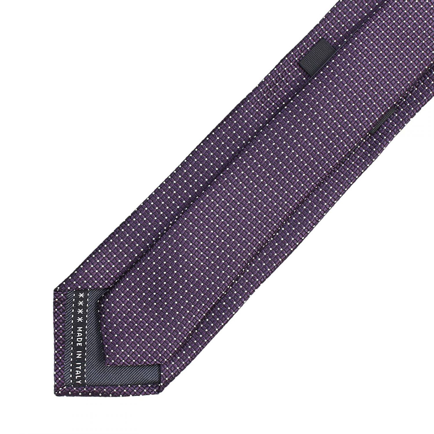 Lyst Ermenegildo Zegna Tie Silk 8 Cm in Purple for Men