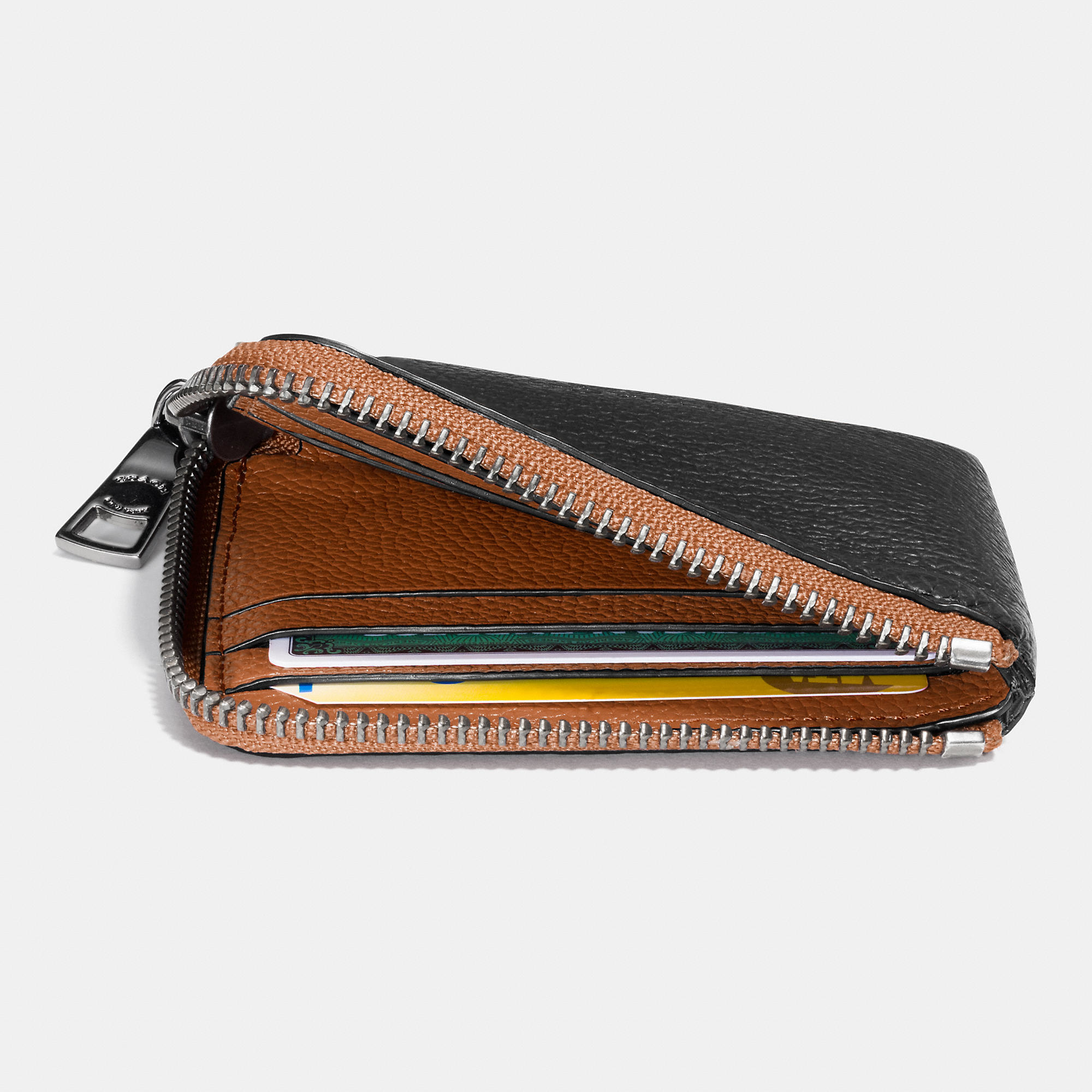 Coach Coin Wallet - Men's Wallets - Saddle