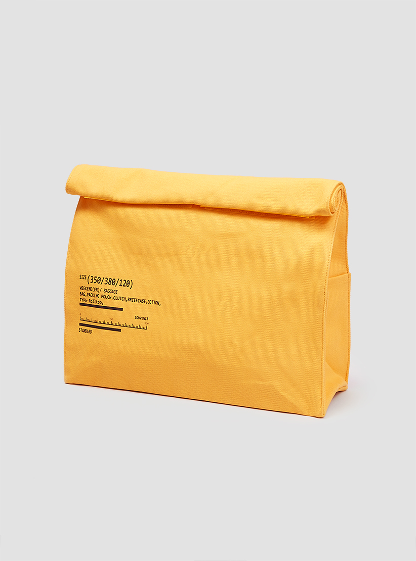canvas roll top bag