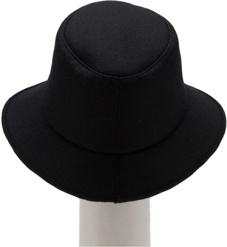 Junya Watanabe Round Top Hat in Black | Lyst
