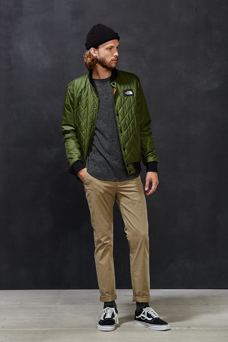 The North Face Jester Bomber Jacket in Green for Men | Lyst