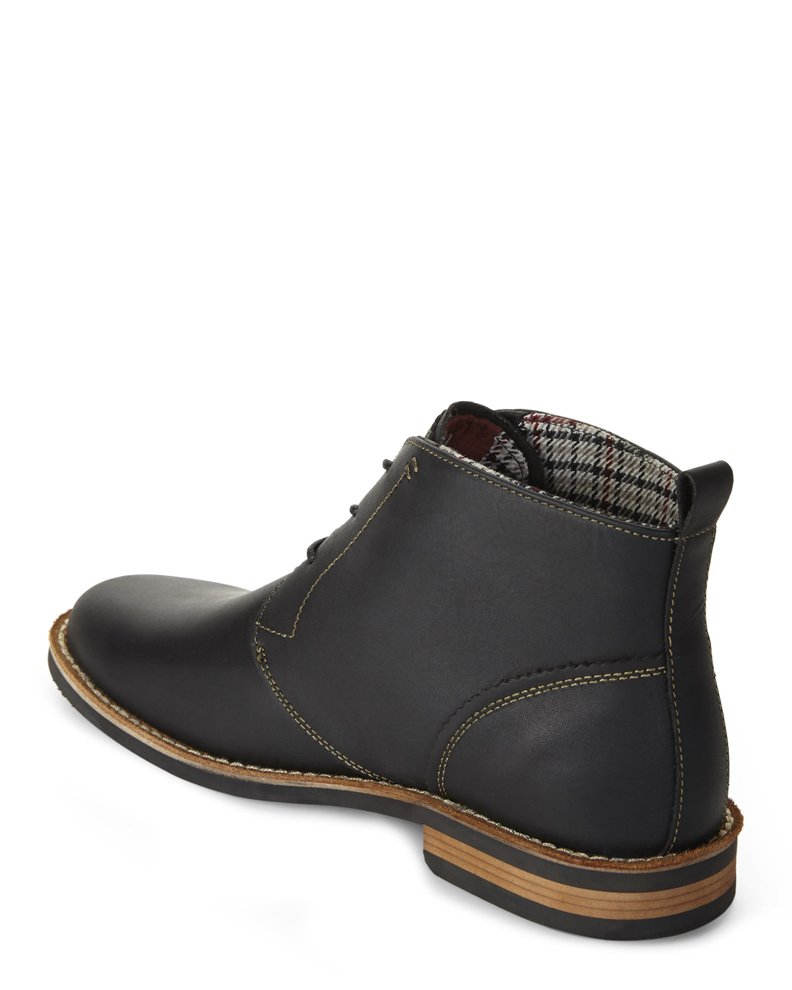 original penguin monty chukka boot black