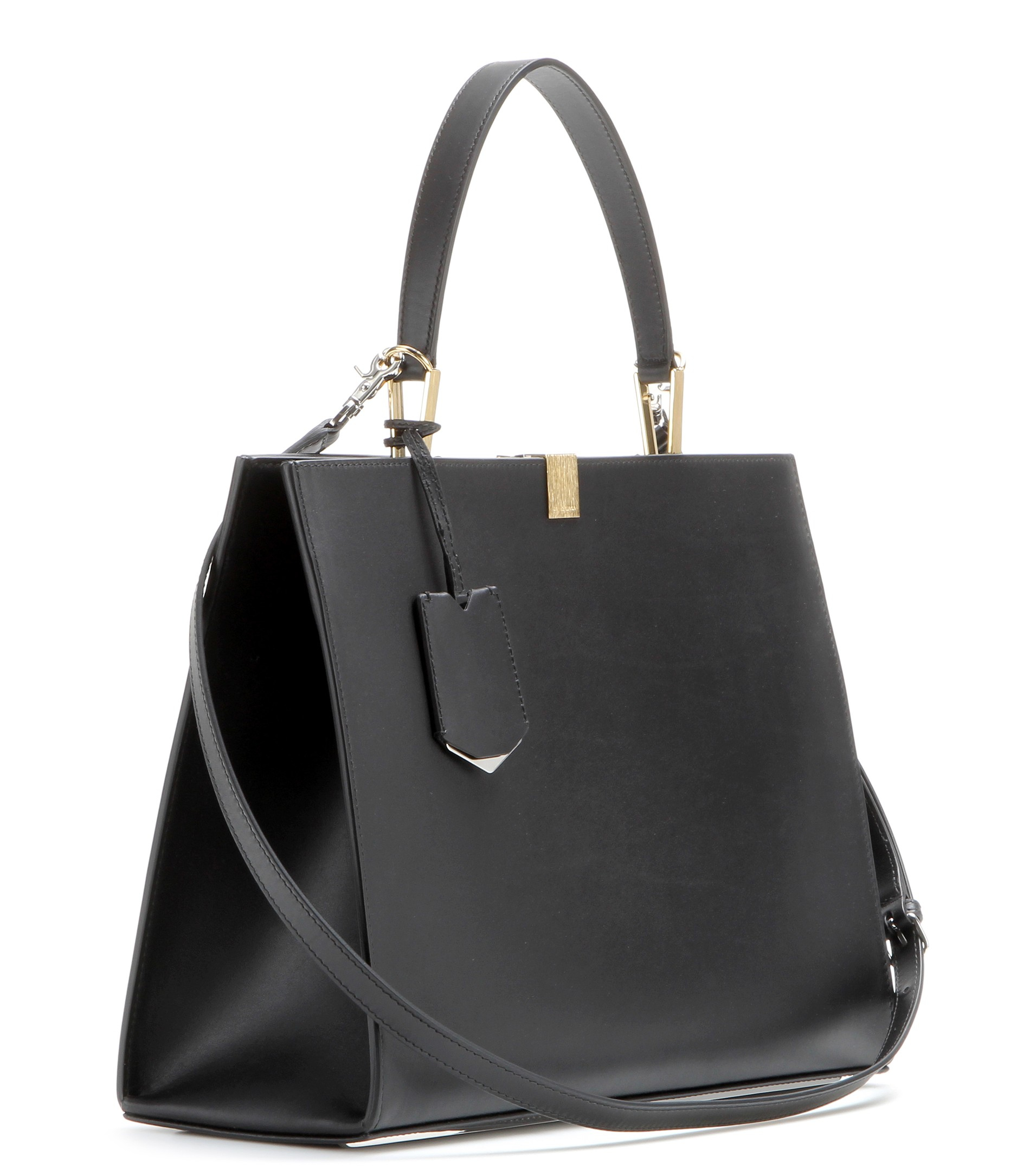 Balenciaga Le Dix Cabas Leather Tote in Black | Lyst