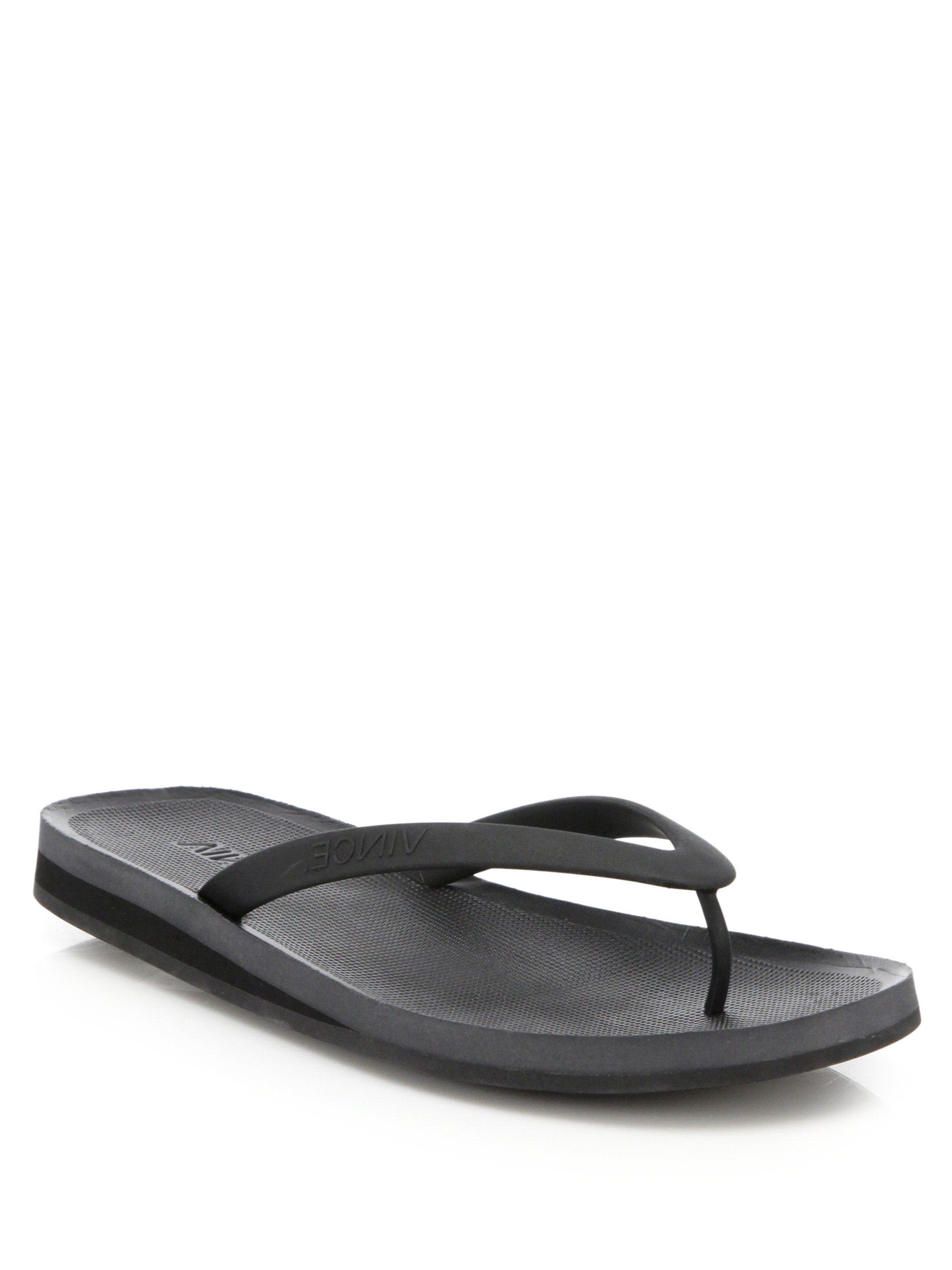 flip flops black and white