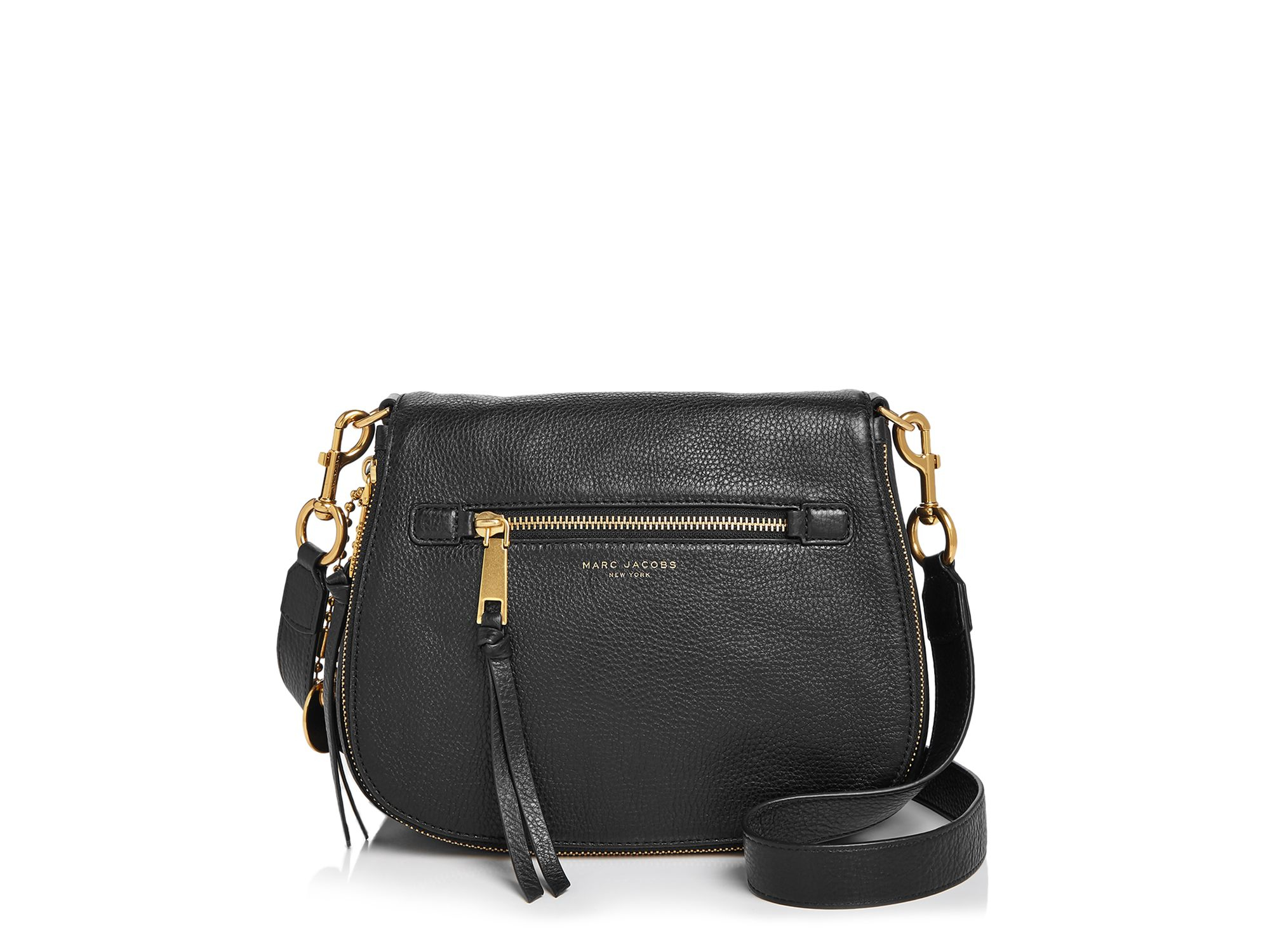 Marc jacobs Recruit Saddle Bag in Red Lyst