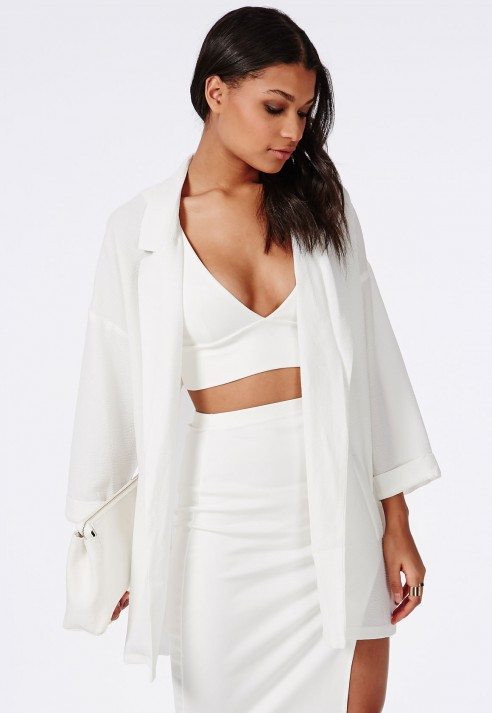 Cream Boyfriend Blazer Discover the range of women's blazers from ASOS. Shop from a variety of suit jackets, oversized and longline blazers.