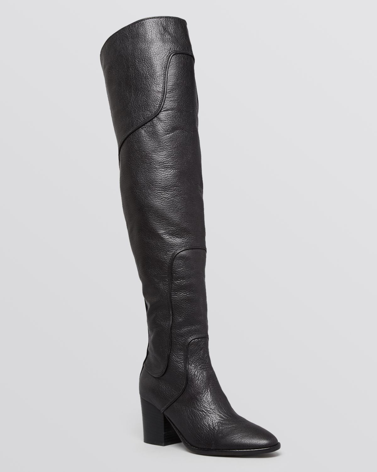 Rebecca Minkoff Over The Knee Boots - Blessing in Black | Lyst