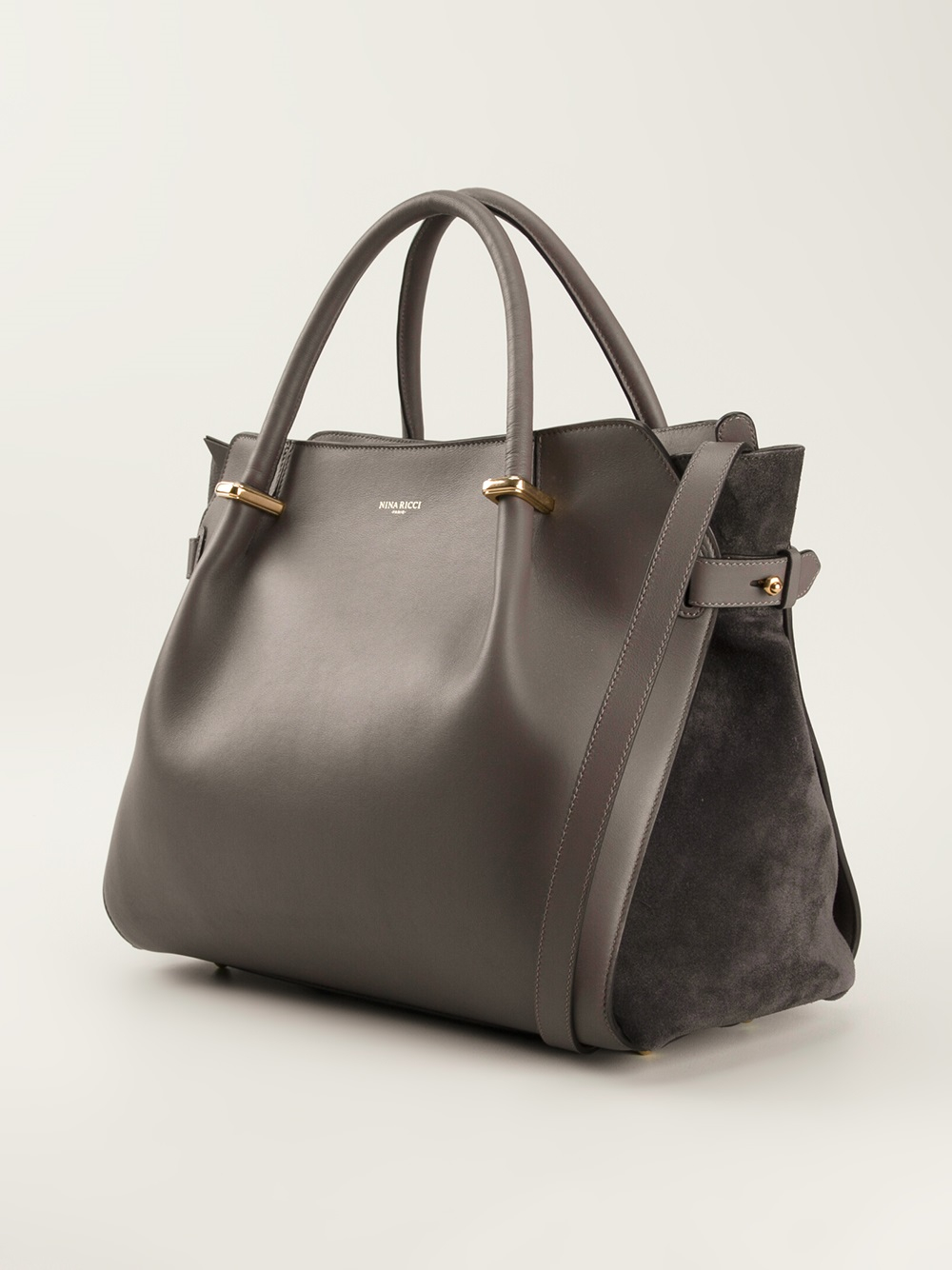 Lyst Nina ricci Medium Tote Bag in Gray