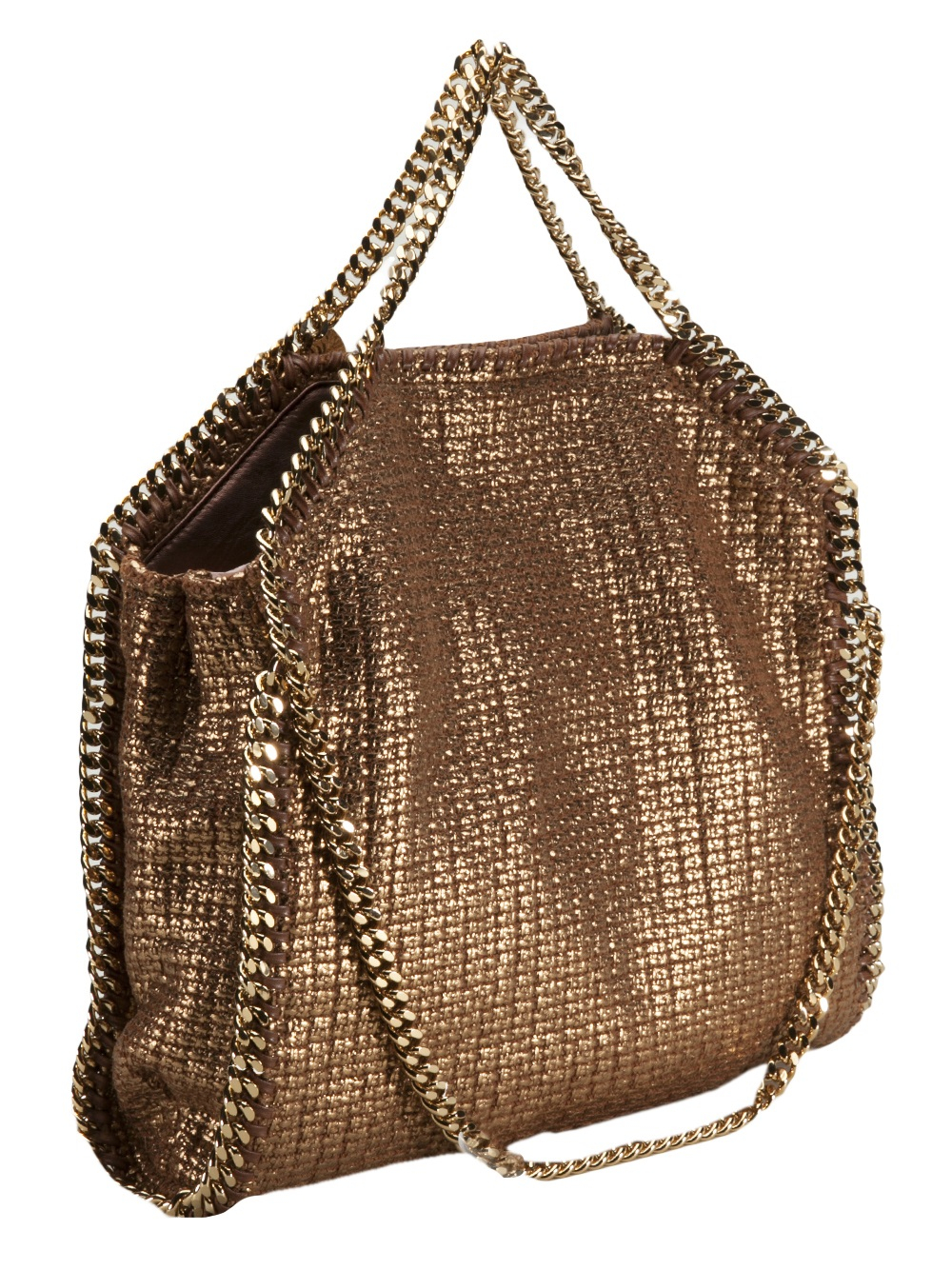 Stella McCartney Small Falabella Foldover Bag in Metallic Lyst